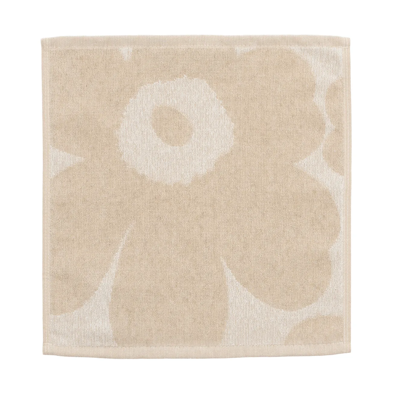 Toalha Unikko Mini 30x30 cm, Off white-linho Marimekko