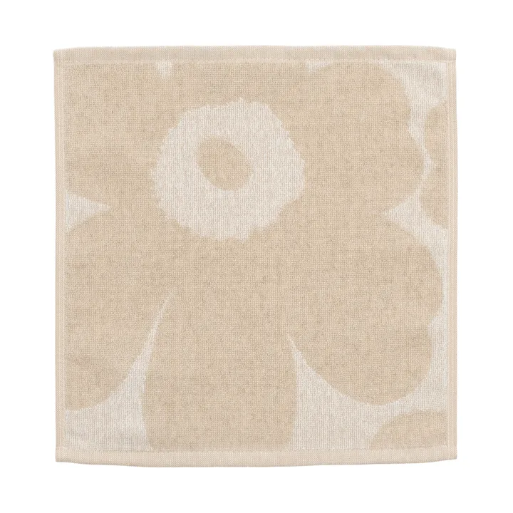 Toalha Unikko Mini 30x30 cm - Off white-linho - Marimekko