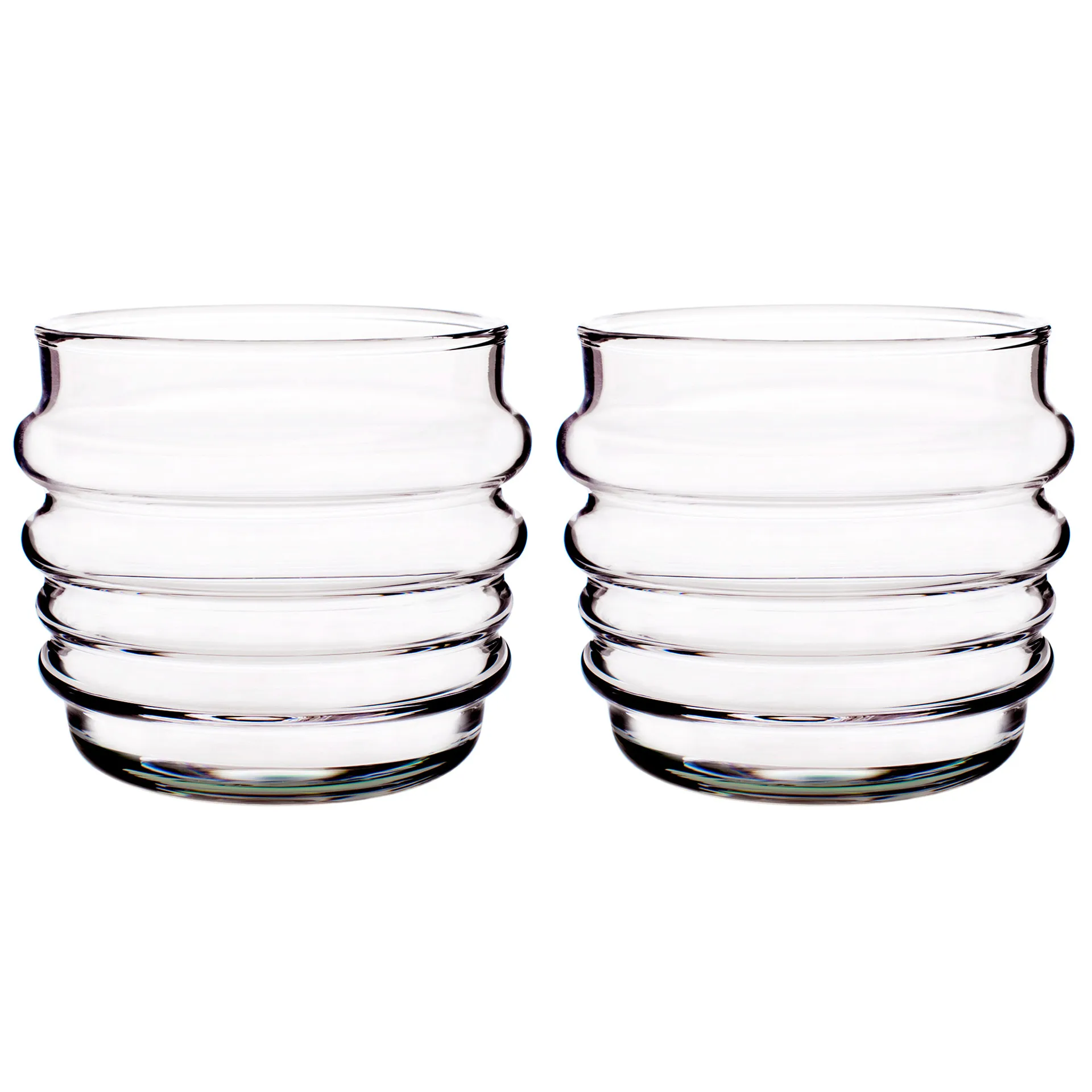Tumbler Sukat Makkaralla, 2 un., transparente, conjunto de 2 Marimekko