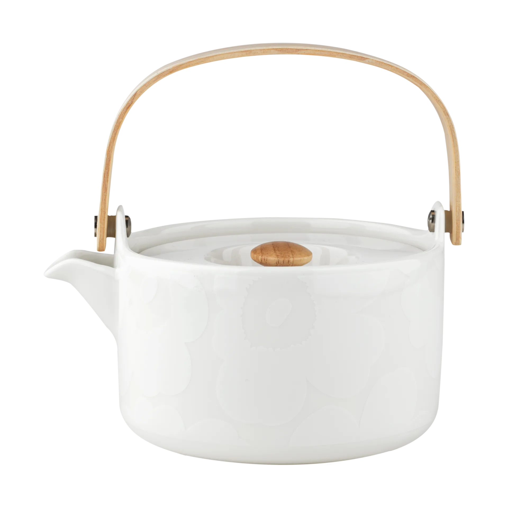 Unikko bule de chá 0,7 l, White Marimekko