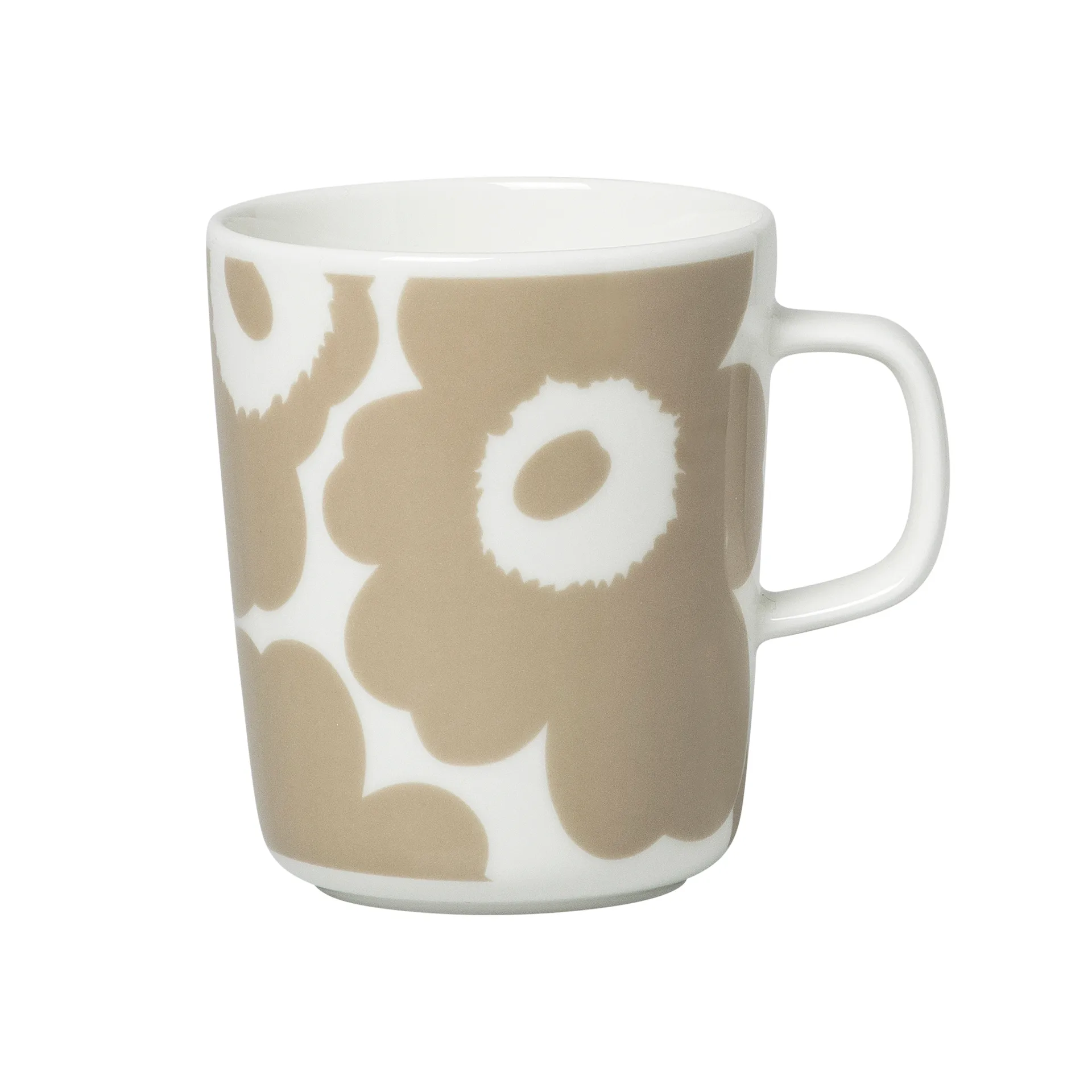 Unikko caneca 25 cl, Branco-bege Marimekko