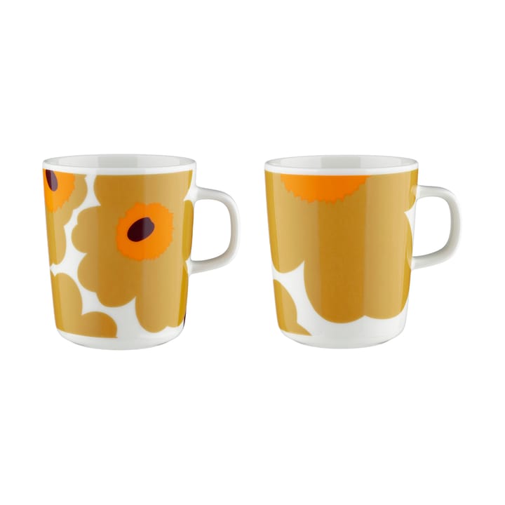 Unikko caneca 2,5 dl 2 unidades - Branco - Marimekko