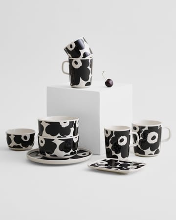 Unikko caneca 40 cl - white-black - Marimekko