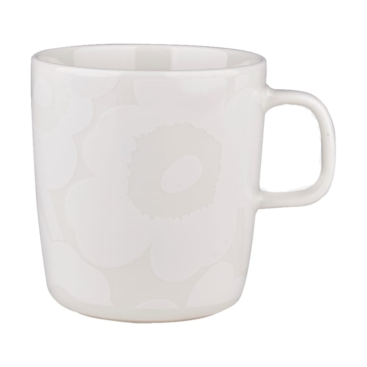 Unikko caneca 40 cl - White-off white - Marimekko