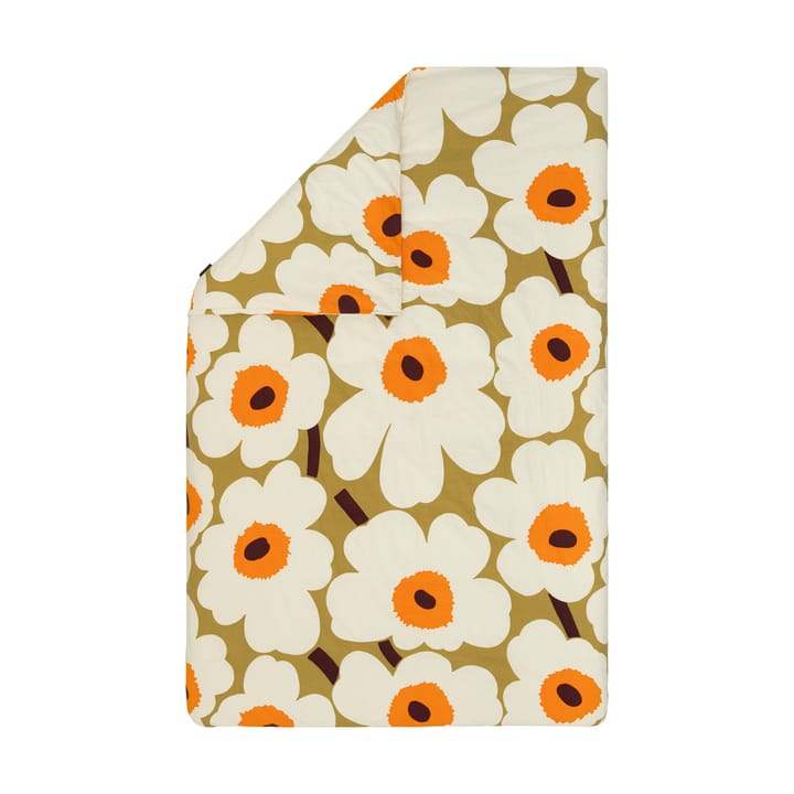 Unikko capa de edredão 150x210 cm - Bege - Marimekko