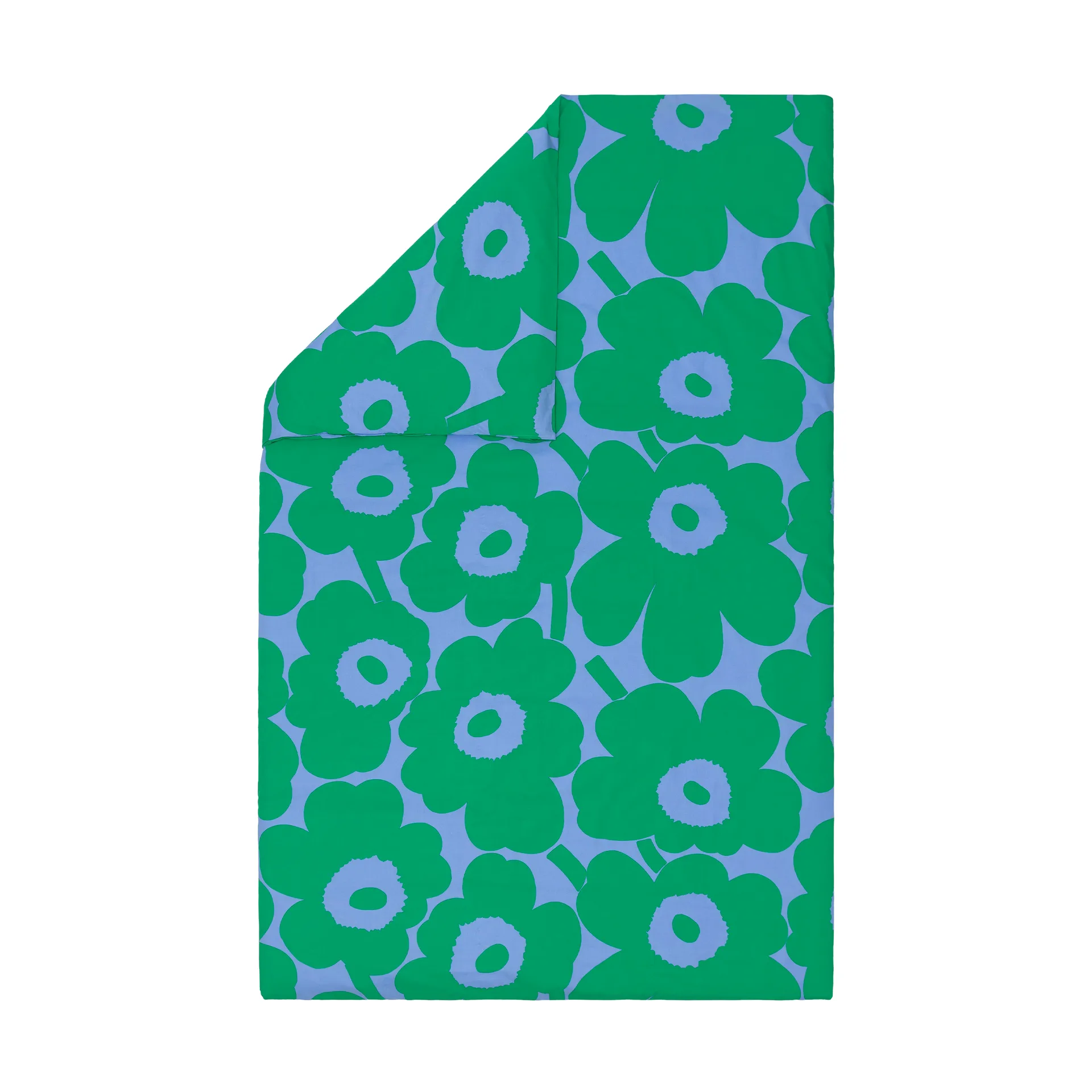 Unikko capa de edredão 150x210 cm, Light blue-green Marimekko