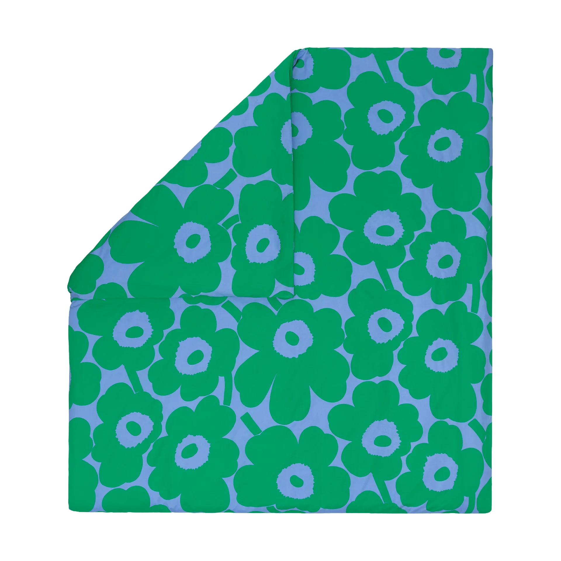 Unikko capa de edredão 220x240 cm, Light blue-green Marimekko