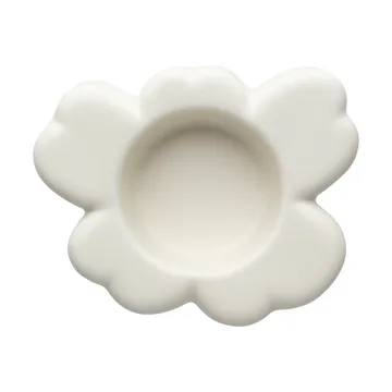 Unikko castiçal 3x10 cm - Matte white - Marimekko
