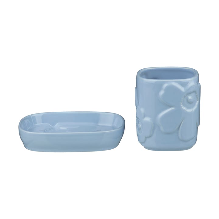 Unikko conjunto de casa de banho 2 peças, Azul Marimekko