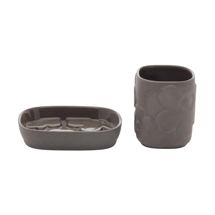 Unikko conjunto de casa de banho 2 peças - rocha voltânica - Marimekko