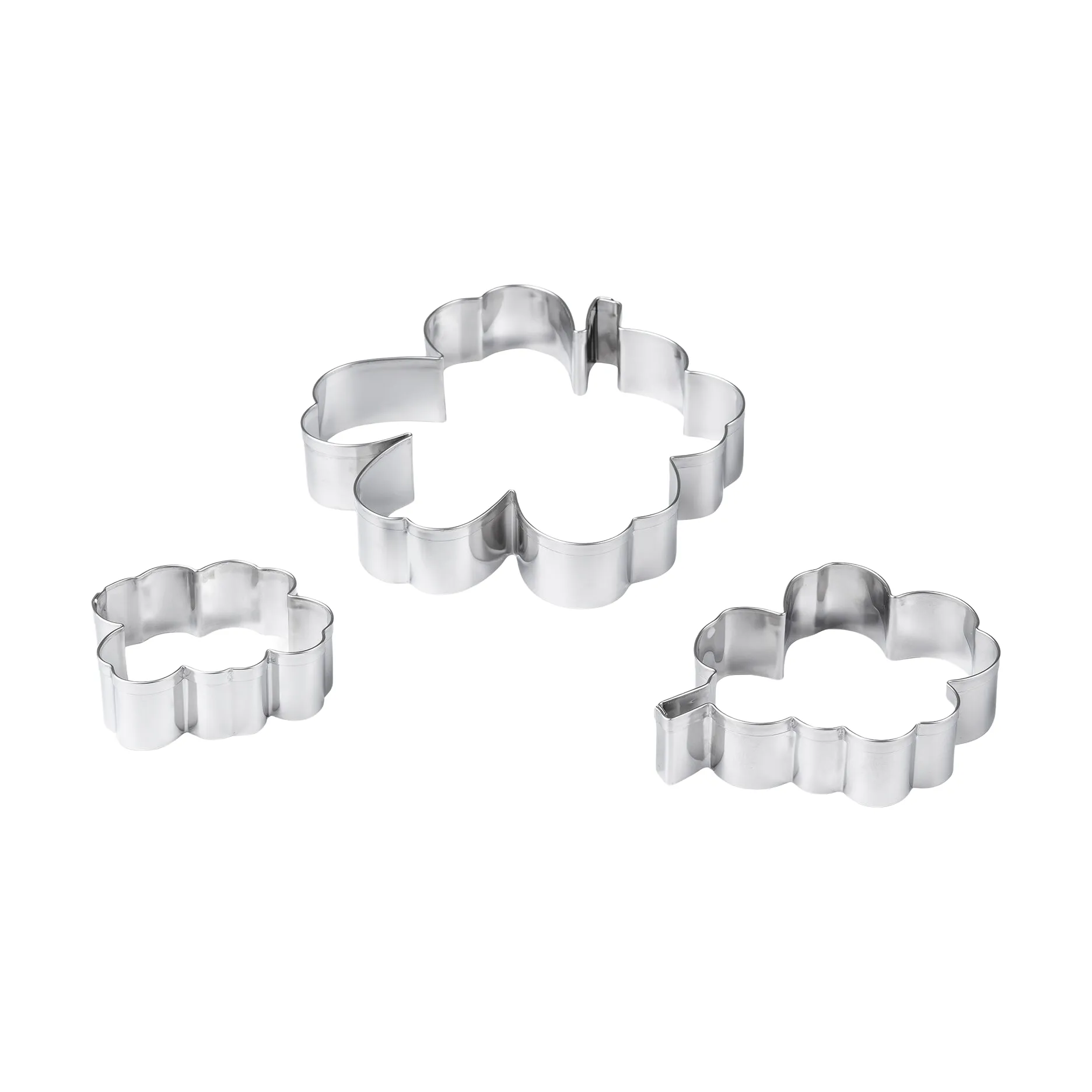 Unikko forma para bolo 3 unidades, Aço inoxidável Marimekko