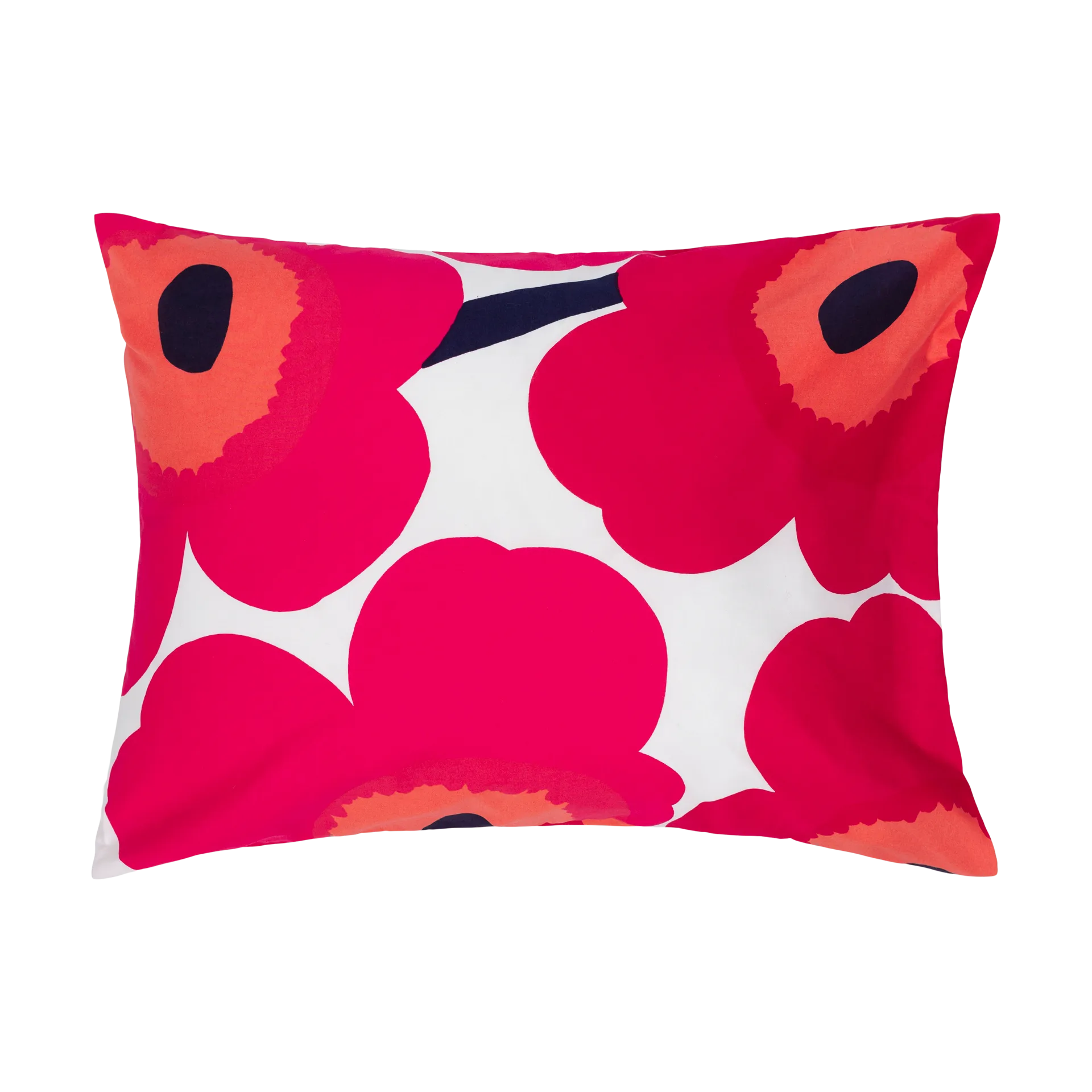 Unikko fronha 50x60 cm, Vermelho Marimekko