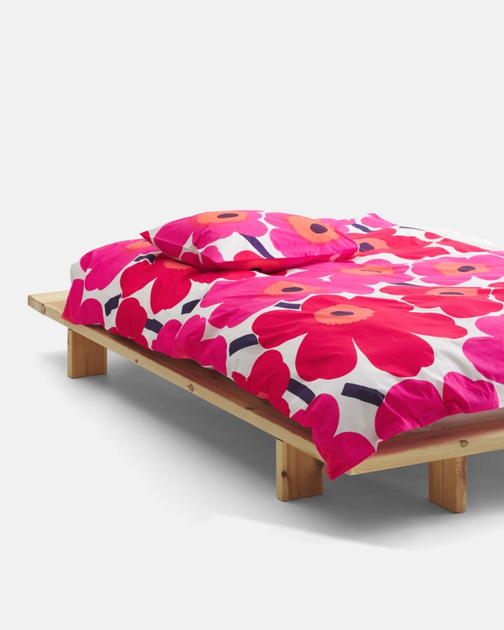 Unikko fronha 50x60 cm, Vermelho Marimekko