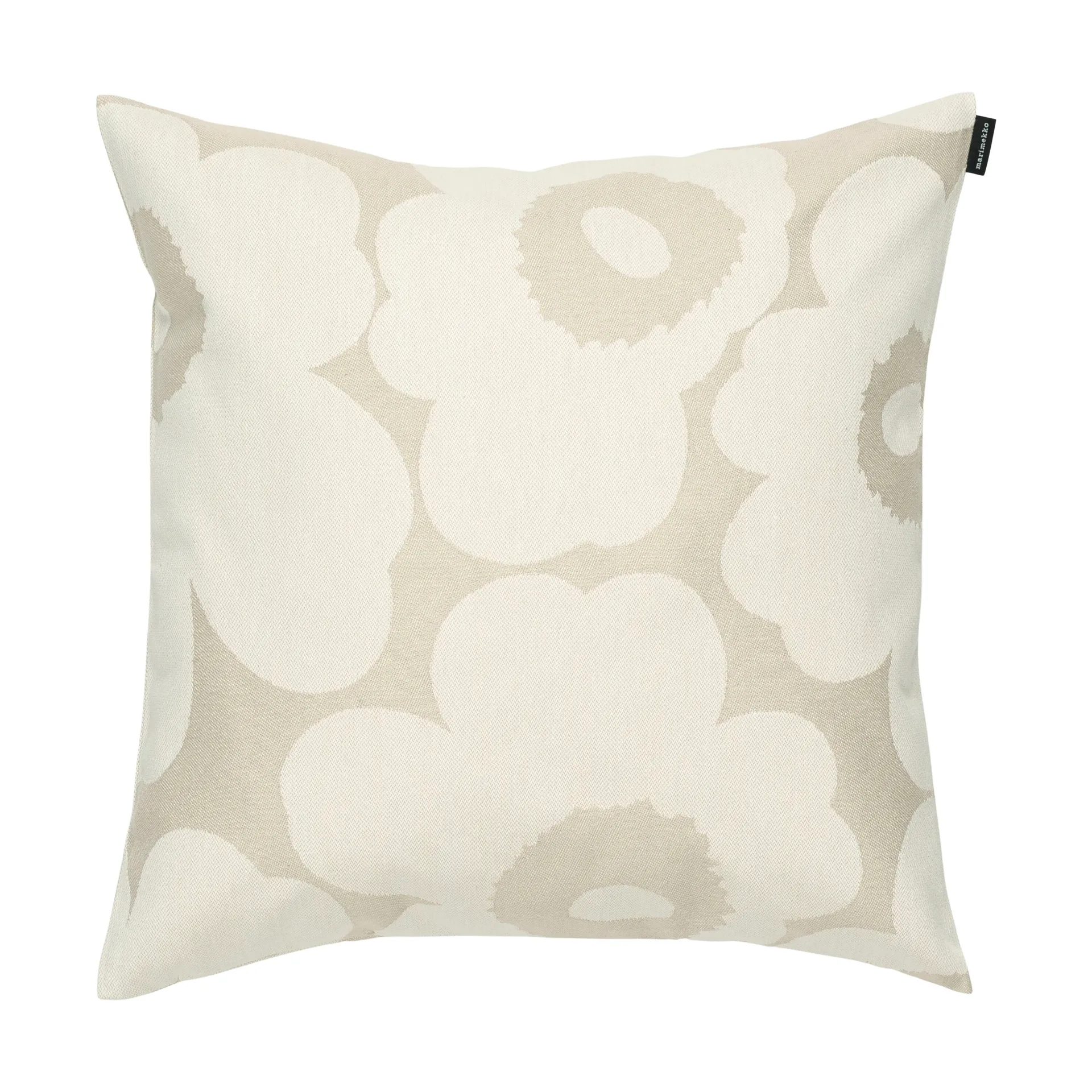 Unikko jacquard Capa de almofada 50x50 cm, Cru Marimekko