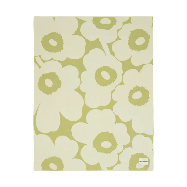 Unikko manta 130x170 cm - Pera-off white - Marimekko