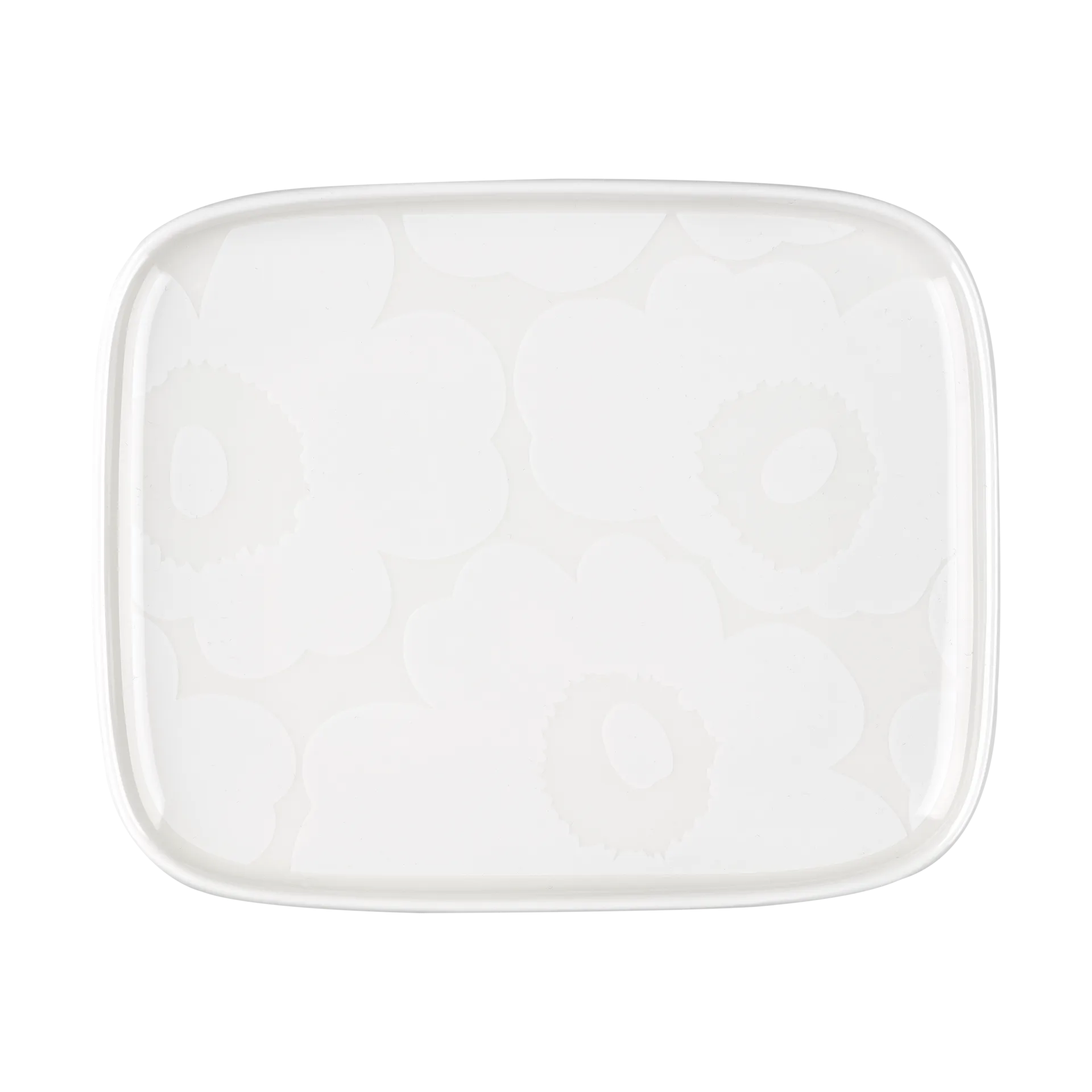 Unikko prato 12x15 cm, White Marimekko
