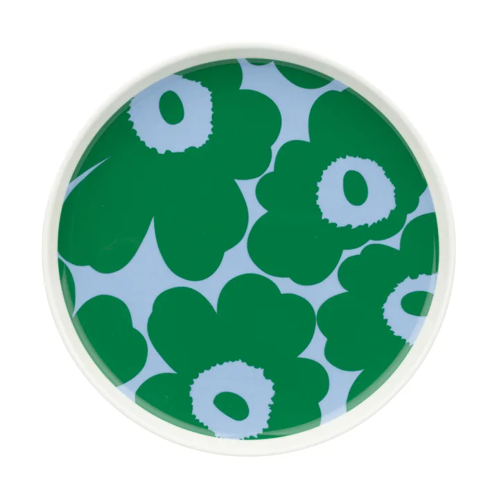 Unikko prato Ø20 cm - White-green-light blue - Marimekko
