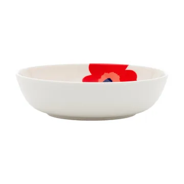 Unikko prato fundo - White-red-blue - Marimekko