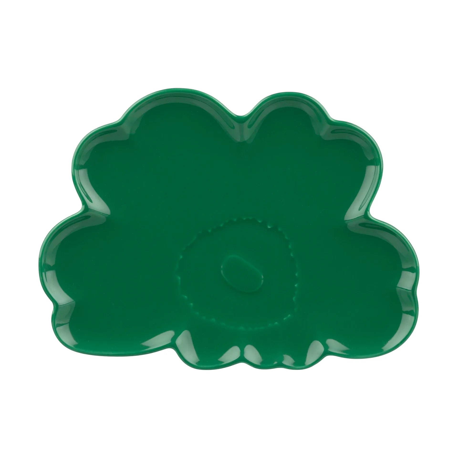 Unikko Shape travessa 19 cm, Verde Marimekko