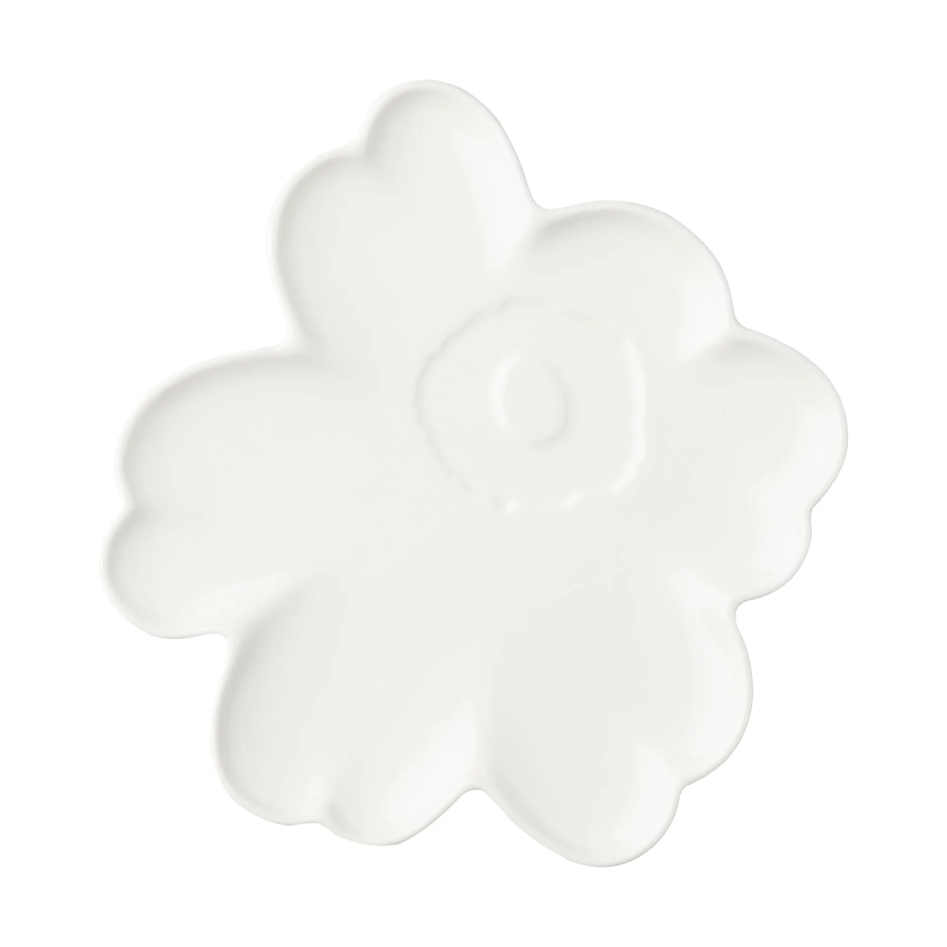 Unikko Shape travessa 20 cm, White Marimekko