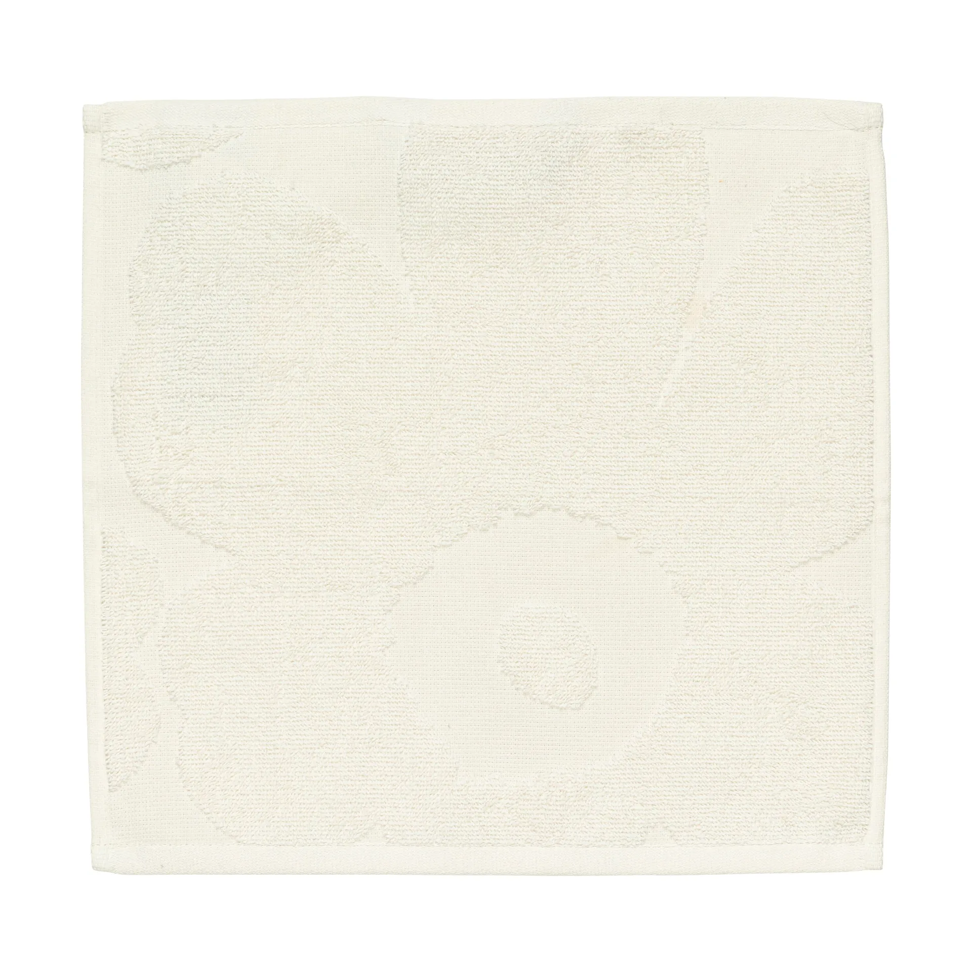 Unikko solid Toalha de mão mini 32x32 cm, Cru Marimekko