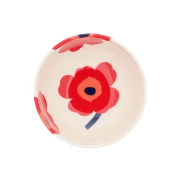 Unikko taça 3 dl - White-red-blue - Marimekko