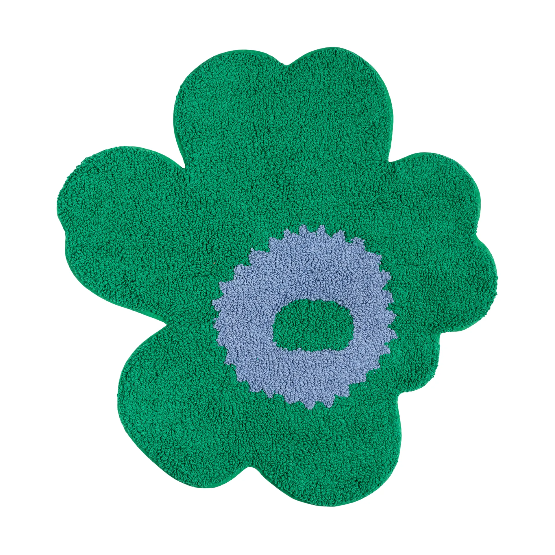 Unikko tapete de banho 73x74 cm, Green-light blue Marimekko