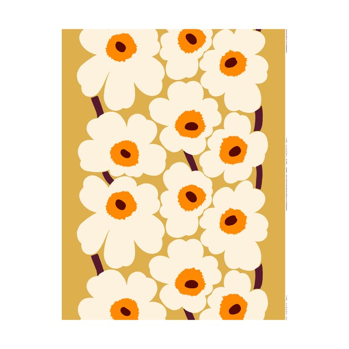 Unikko tecido - Bege - Marimekko