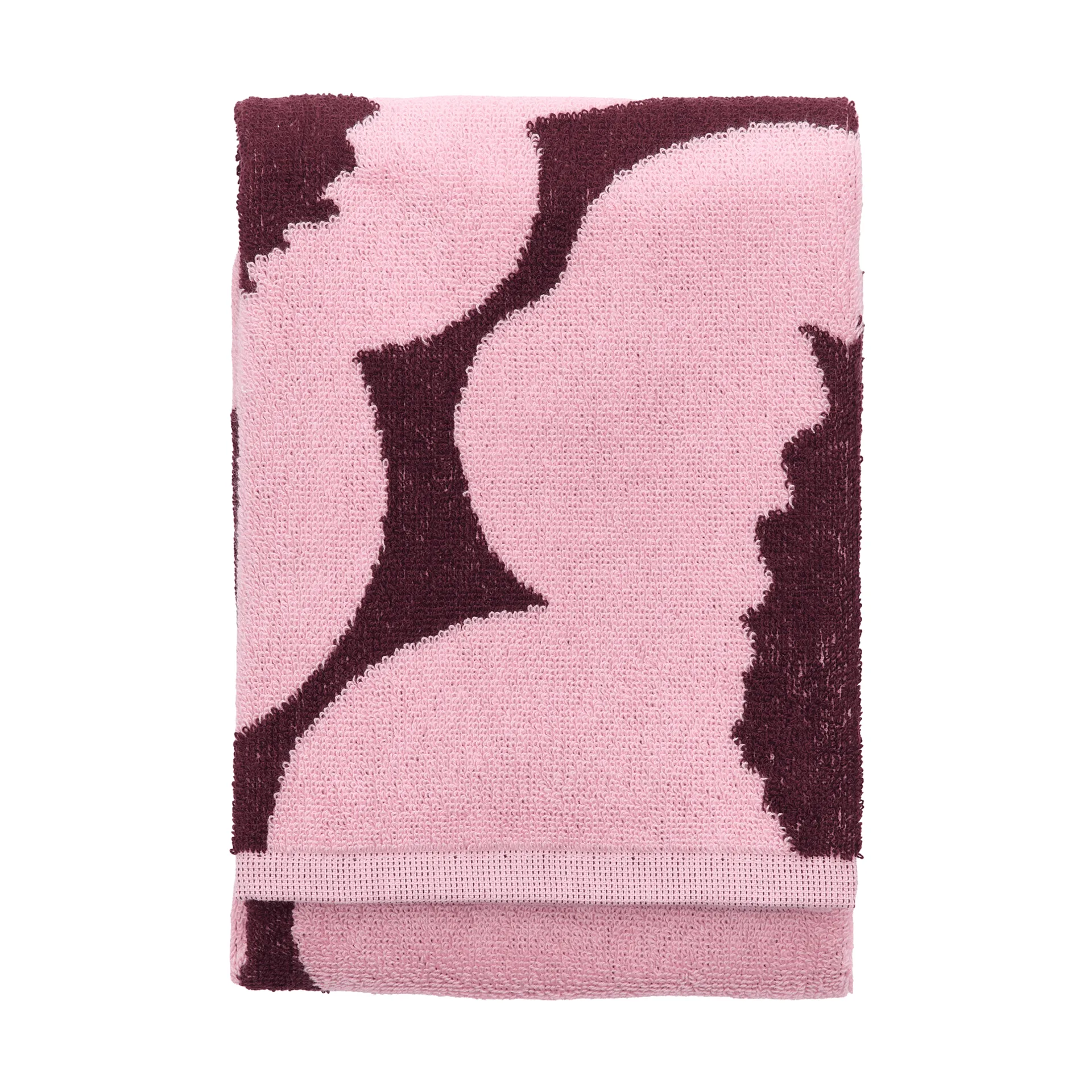 Unikko toalha 50x70 cm, Ameixa-rosa Marimekko