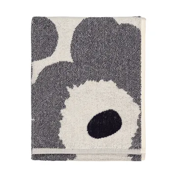Unikko toalha 50x70 cm - Off white-blueberry - Marimekko