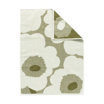 Unikko toalha 50x70 cm - Verde ocre-creme - Marimekko