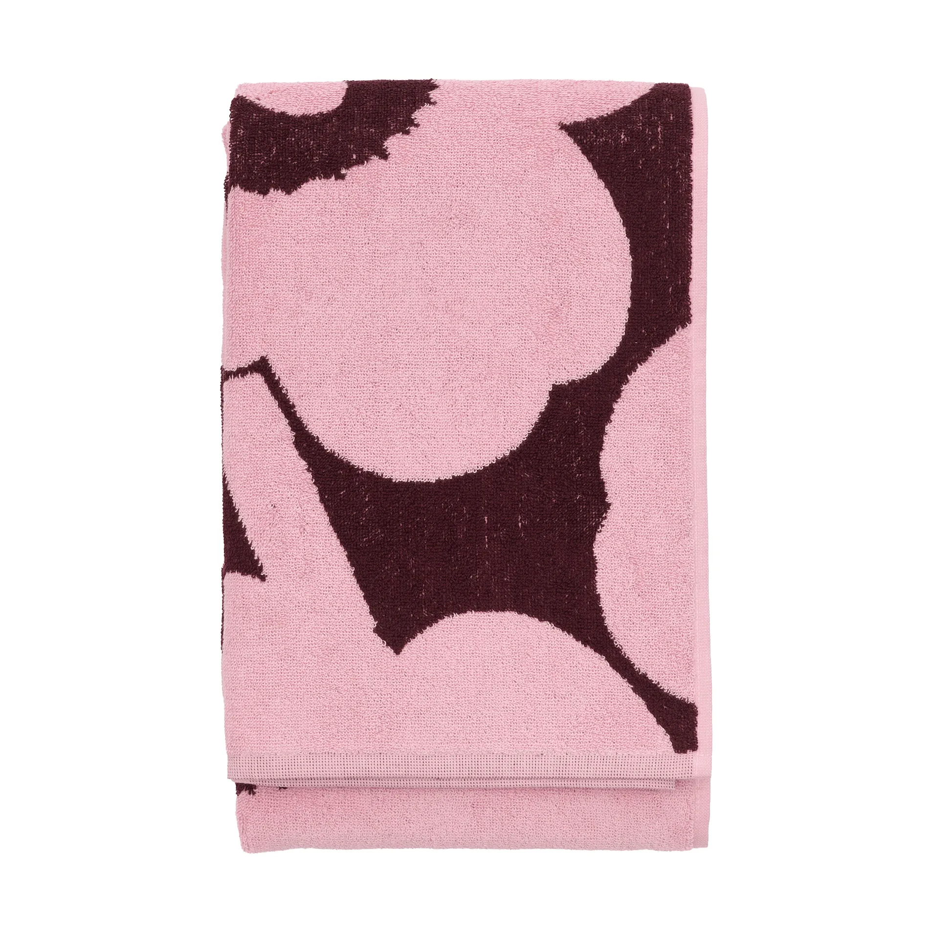 Unikko toalha de banho 70x150 cm, Ameixa-rosa Marimekko