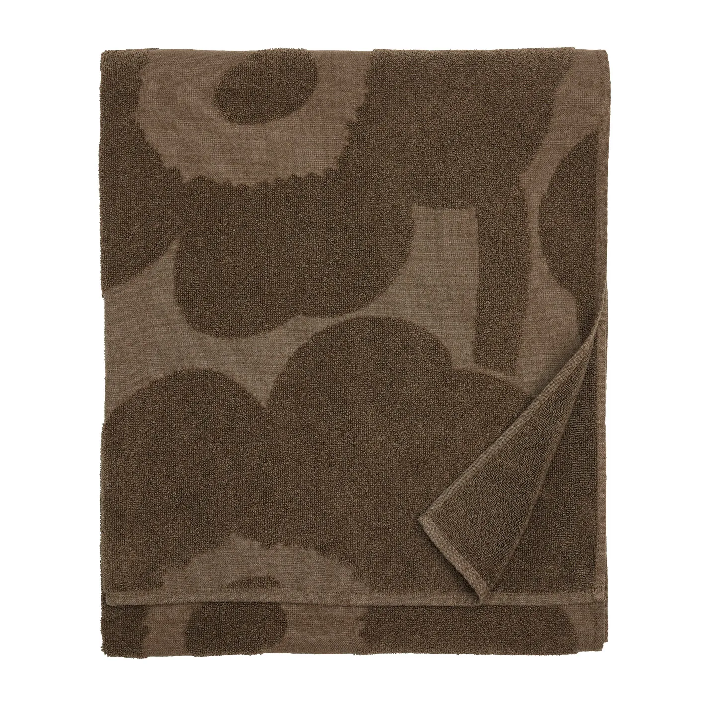 Unikko toalha de banho 70x150 cm, dark sand Marimekko