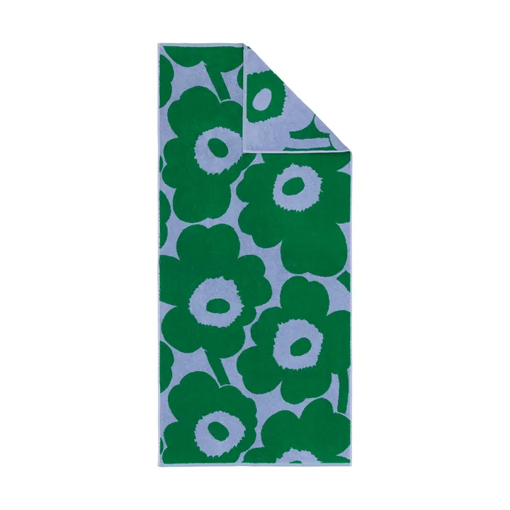 Unikko toalha de banho 70x150 cm - Light blue-green - Marimekko