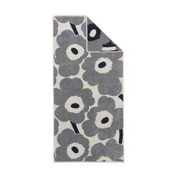 Unikko toalha de banho 70x150 cm - Off white-blueberry - Marimekko