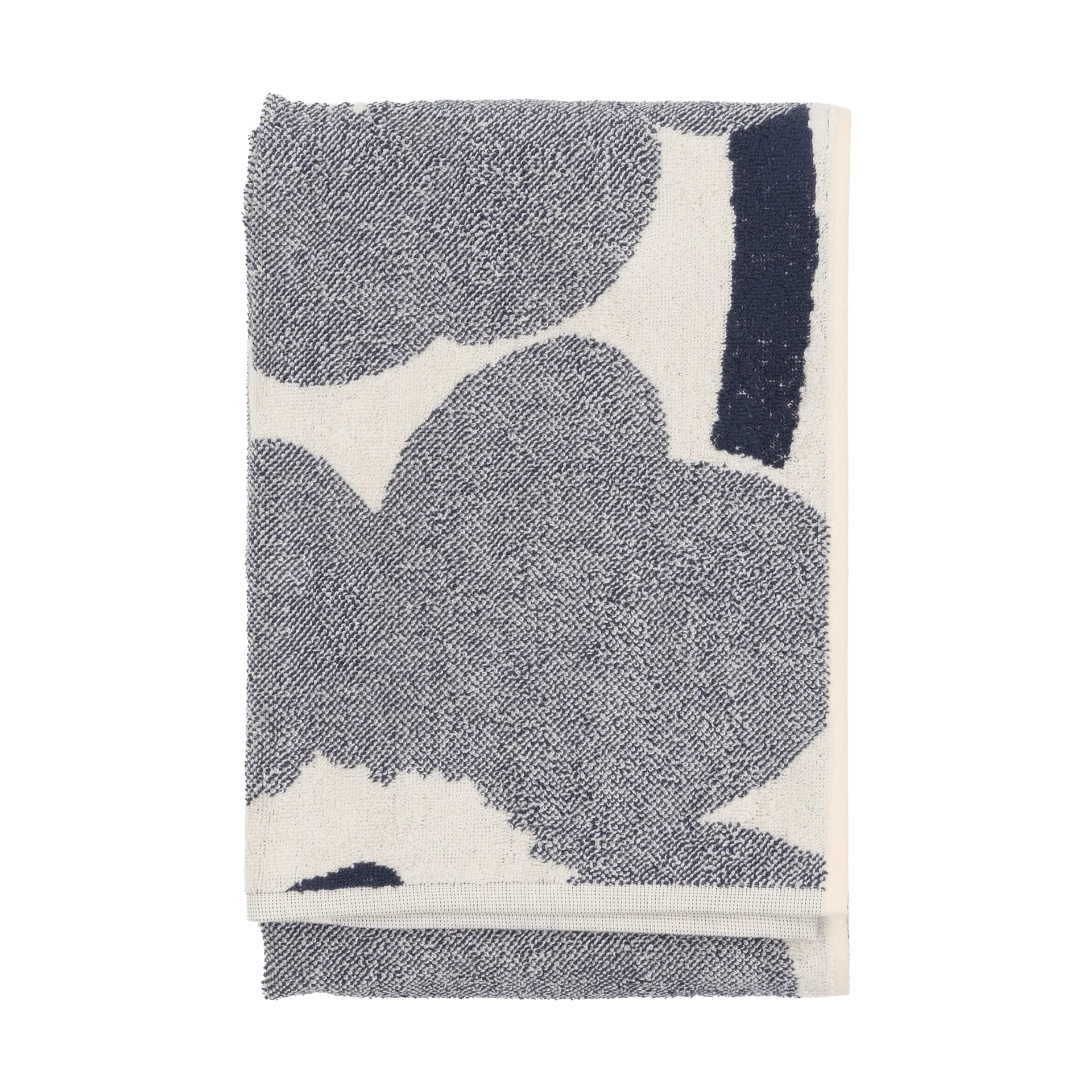 Unikko toalha de banho 70x150 cm, Off white-blueberry Marimekko
