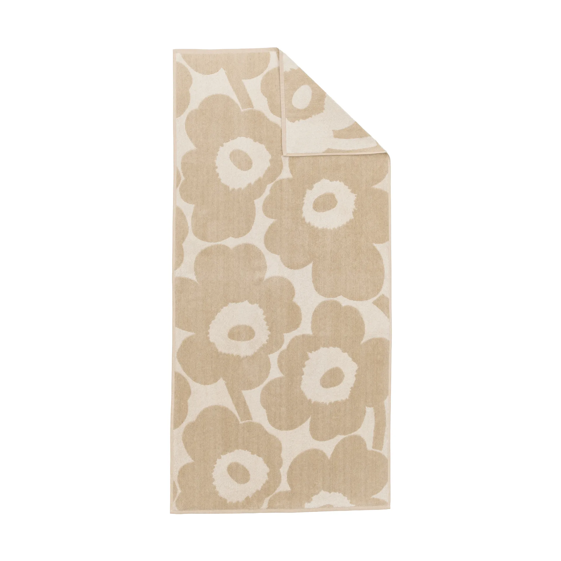 Unikko toalha de banho 70x150 cm, Off white-linho Marimekko