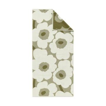 Unikko toalha de banho 70x150 cm - Verde ocre-creme - Marimekko