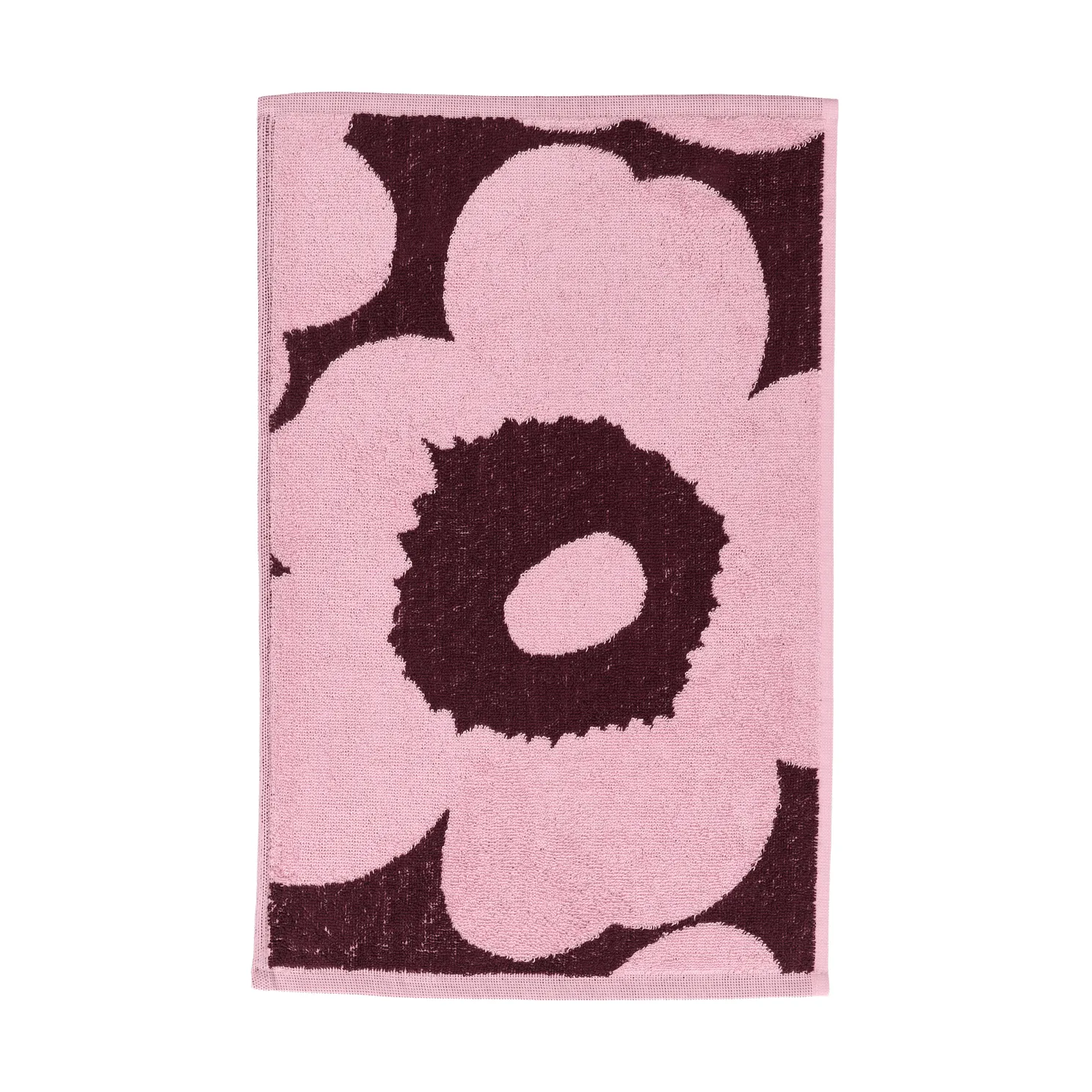 Unikko toalha de hóspedes 30x50 cm, Ameixa-rosa Marimekko