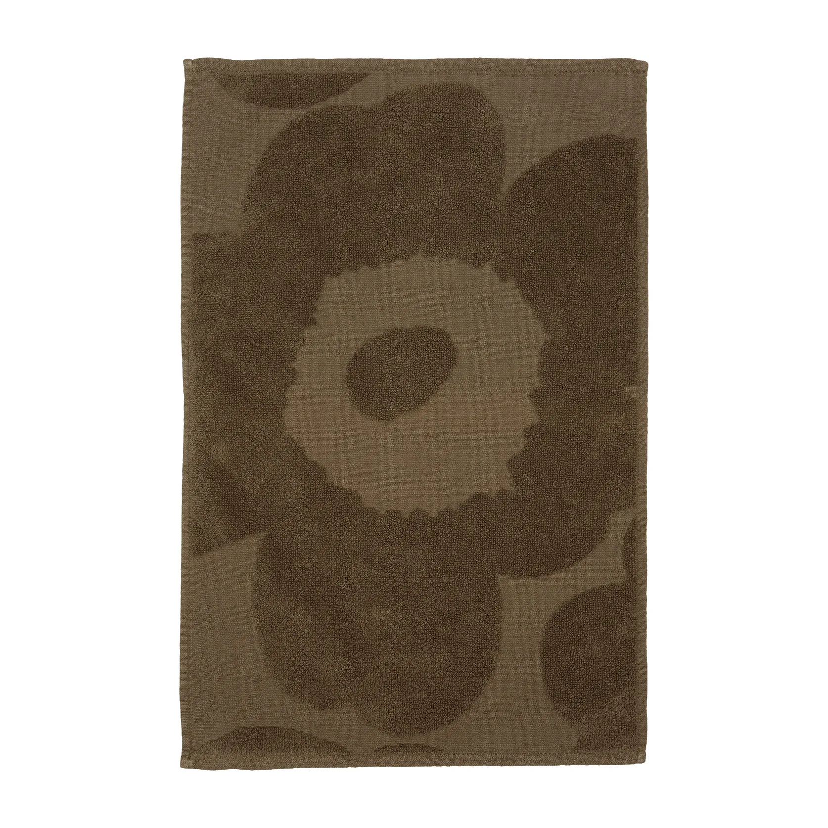 Unikko toalha de hóspedes 30x50 cm, dark sand Marimekko