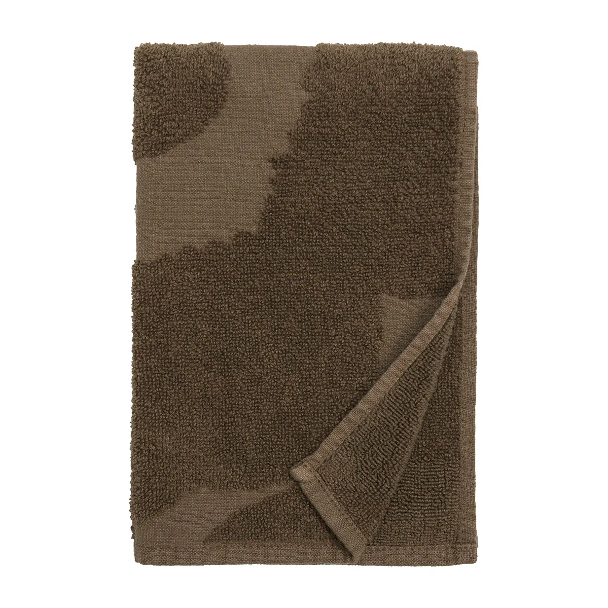 Unikko toalha de hóspedes 30x50 cm, dark sand Marimekko