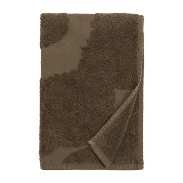 Unikko toalha de hóspedes 30x50 cm - dark sand - Marimekko
