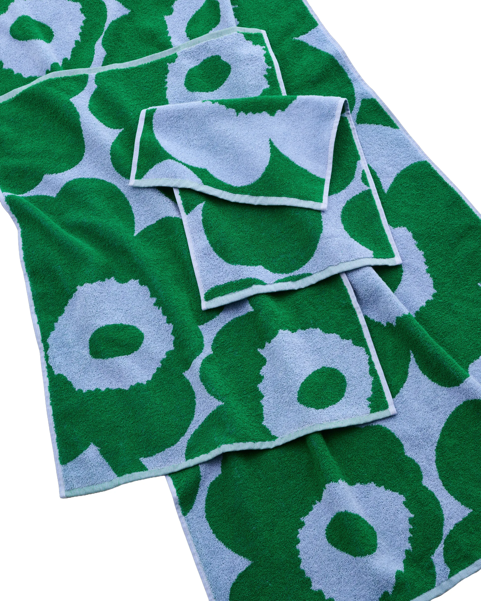 Unikko toalha de hóspedes 30x50 cm, Light blue-green Marimekko