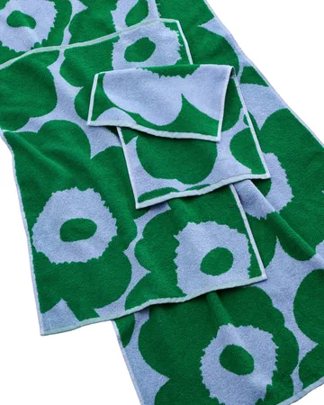 Unikko toalha de hóspedes 30x50 cm - Light blue-green - Marimekko