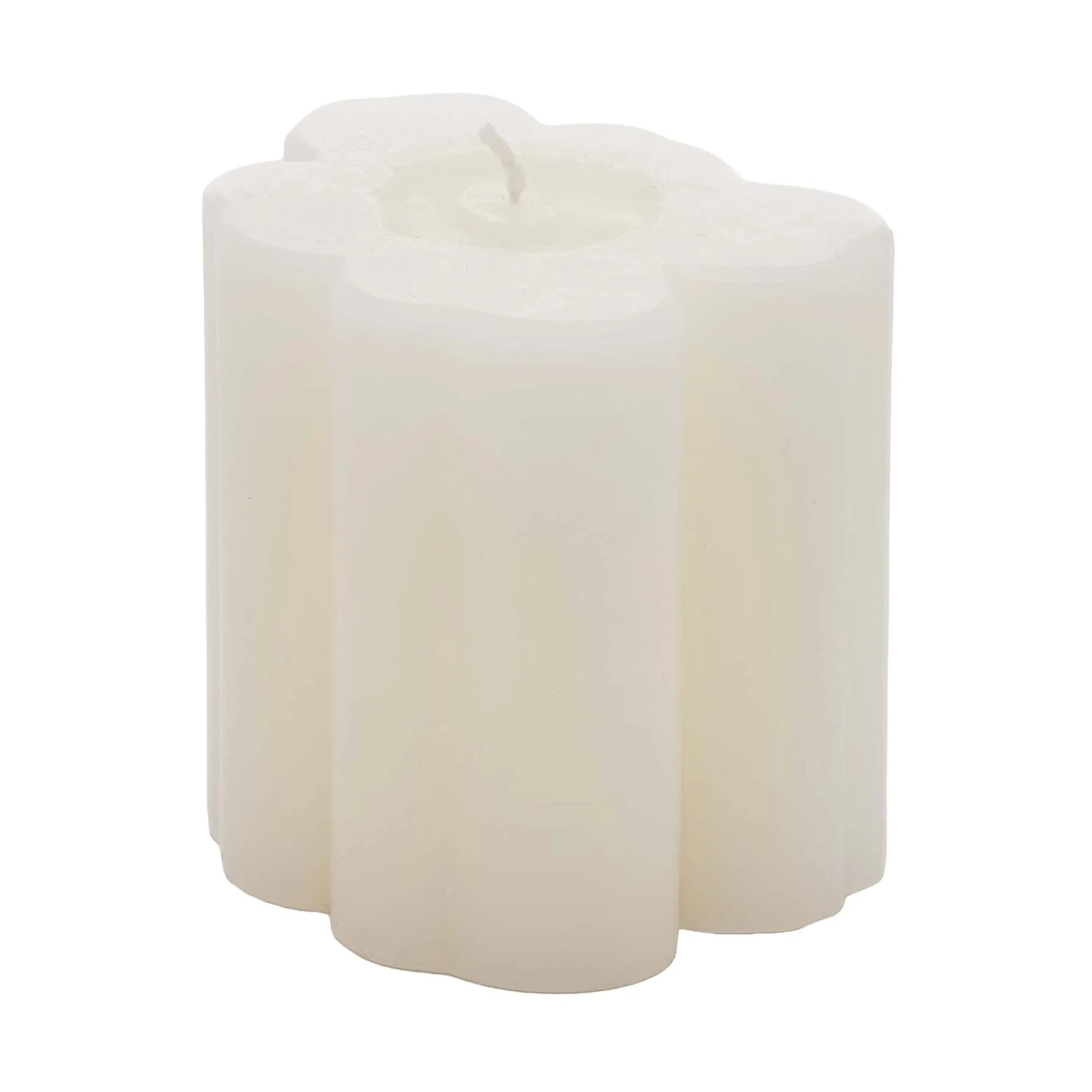Unikko vela em forma, Branco Marimekko