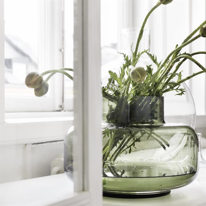 Urna vaso 21 cm, verde Marimekko