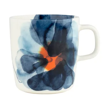 Valssi caneca 40 cl - White-blue-orange - Marimekko