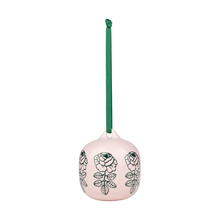 Vihkiruusu pendente decorativo - Rosa, 7x7 cm - Marimekko