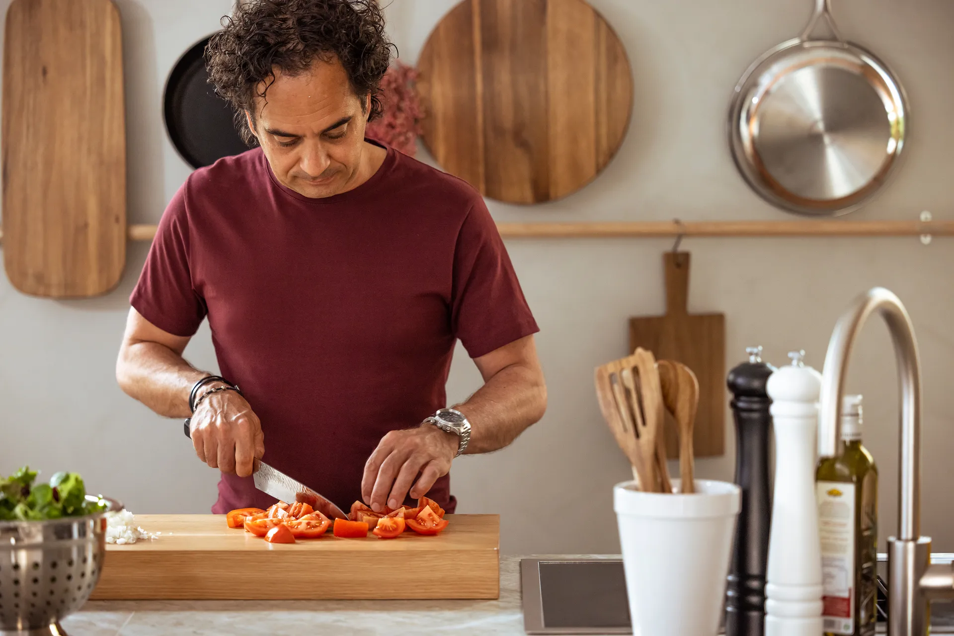 Colher de madeira Nils 32 cm, Acacia Markus Aujalay