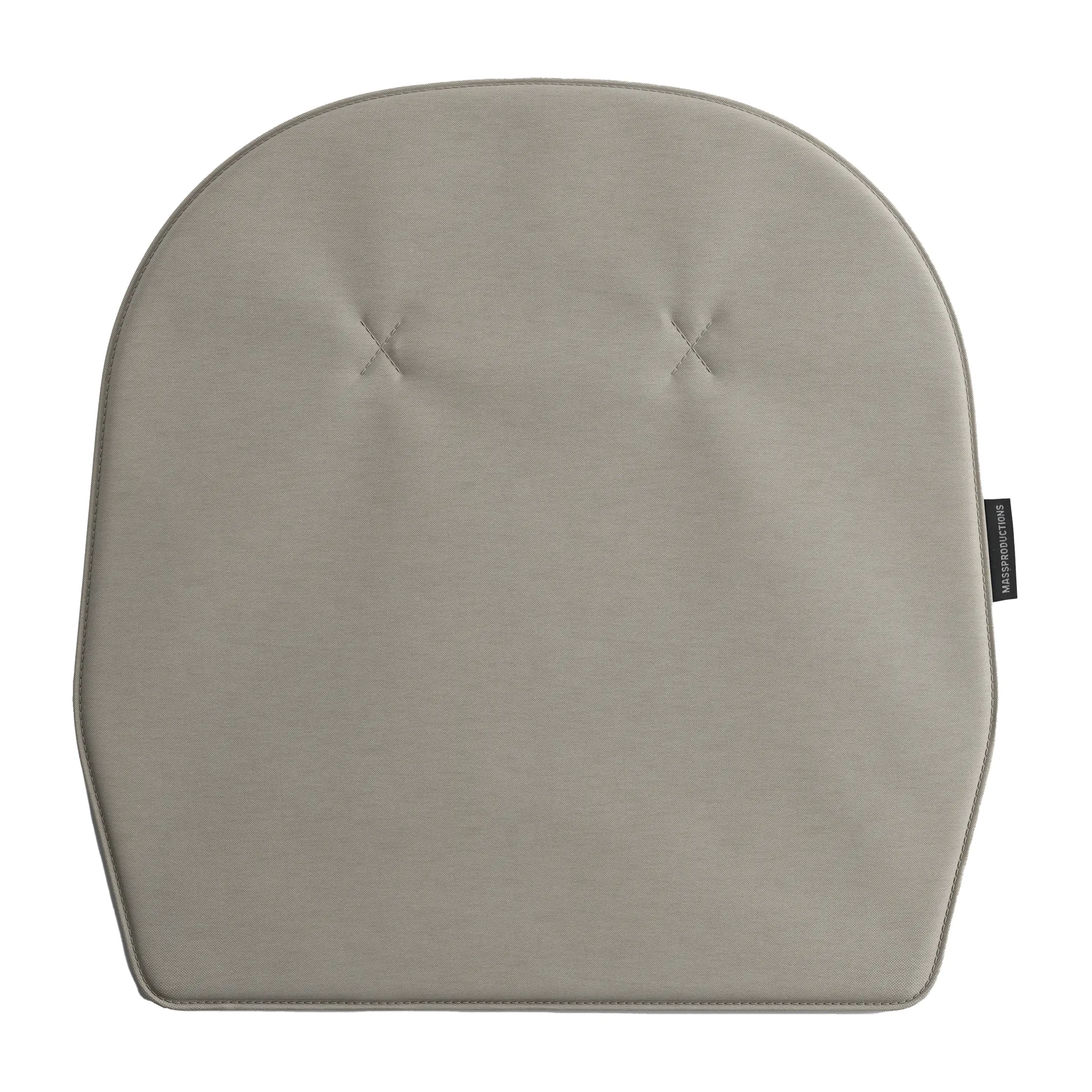 Almofada para cadeira Tio, Cinza natural Massproductions